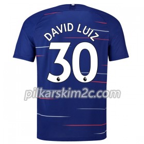 Koszulka Chelsea David Luiz 30 Główna 2018-2019 - Koszulki Piłkarskie